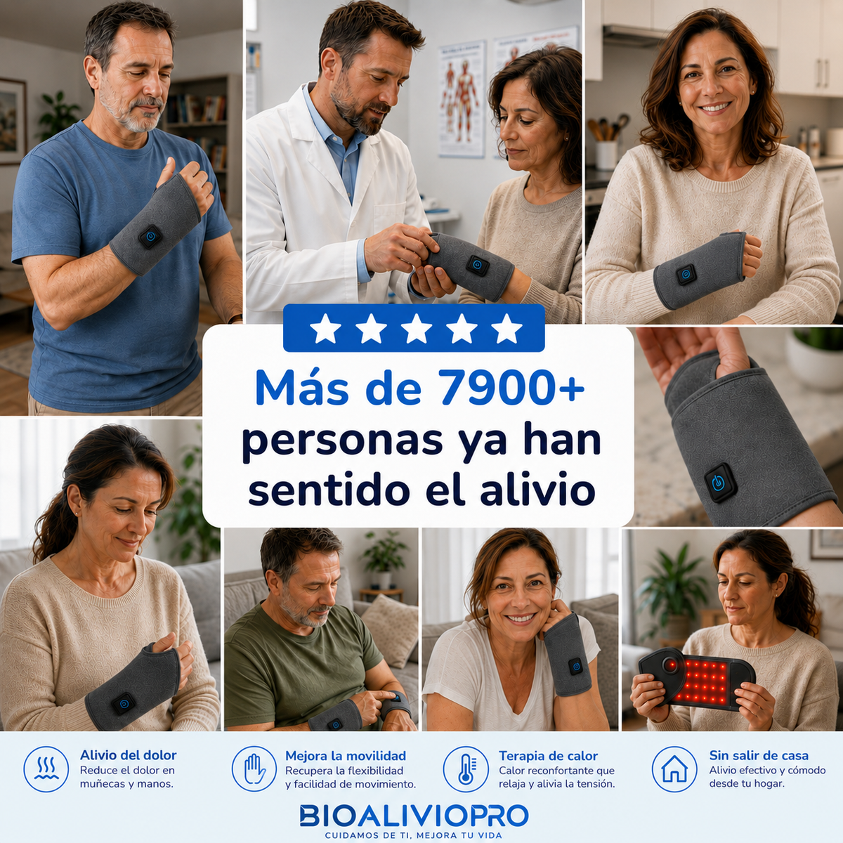 Muñequera revitalizadora - Set de Regeneración para Artrosis