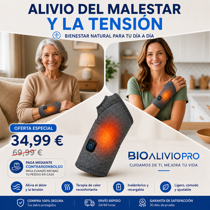 Muñequera revitalizadora - Set de Regeneración para Artrosis