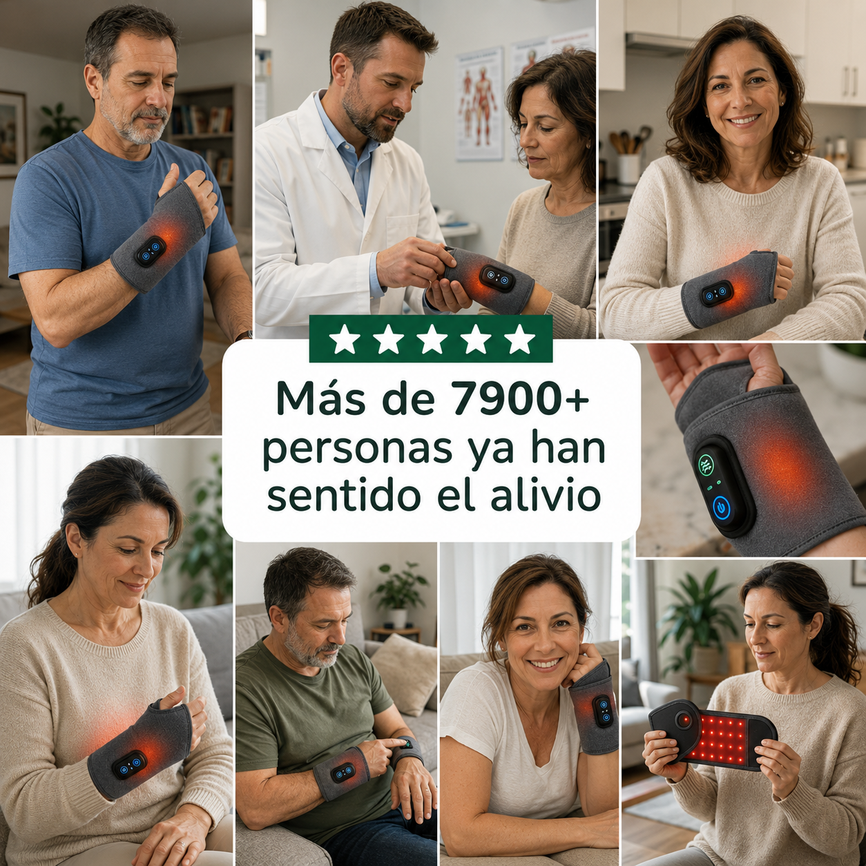 Muñequera revitalizadora - Set de Regeneración para Artrosis