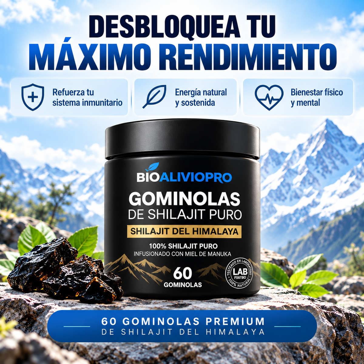 BIOALIVIOPRO Gummies - Saca la fuerza que llevas dentro