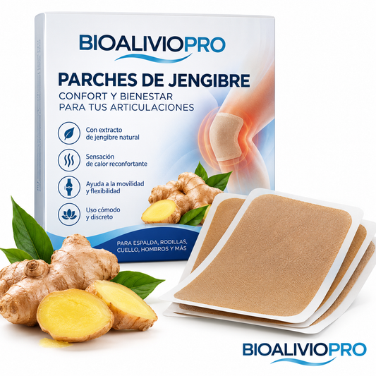 Parches de jengibre