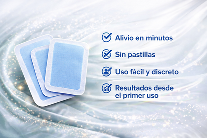 Alivia el dolor muscular y articular en minutos sin pastillas - Parches Analgésicos BIOALIVIOPRO
